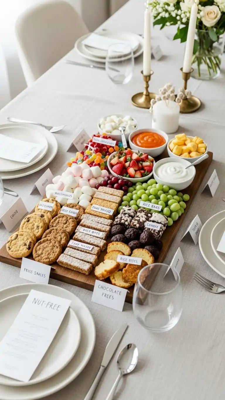 14. Nut-Free Treat Board for Allergy-Friendly Events