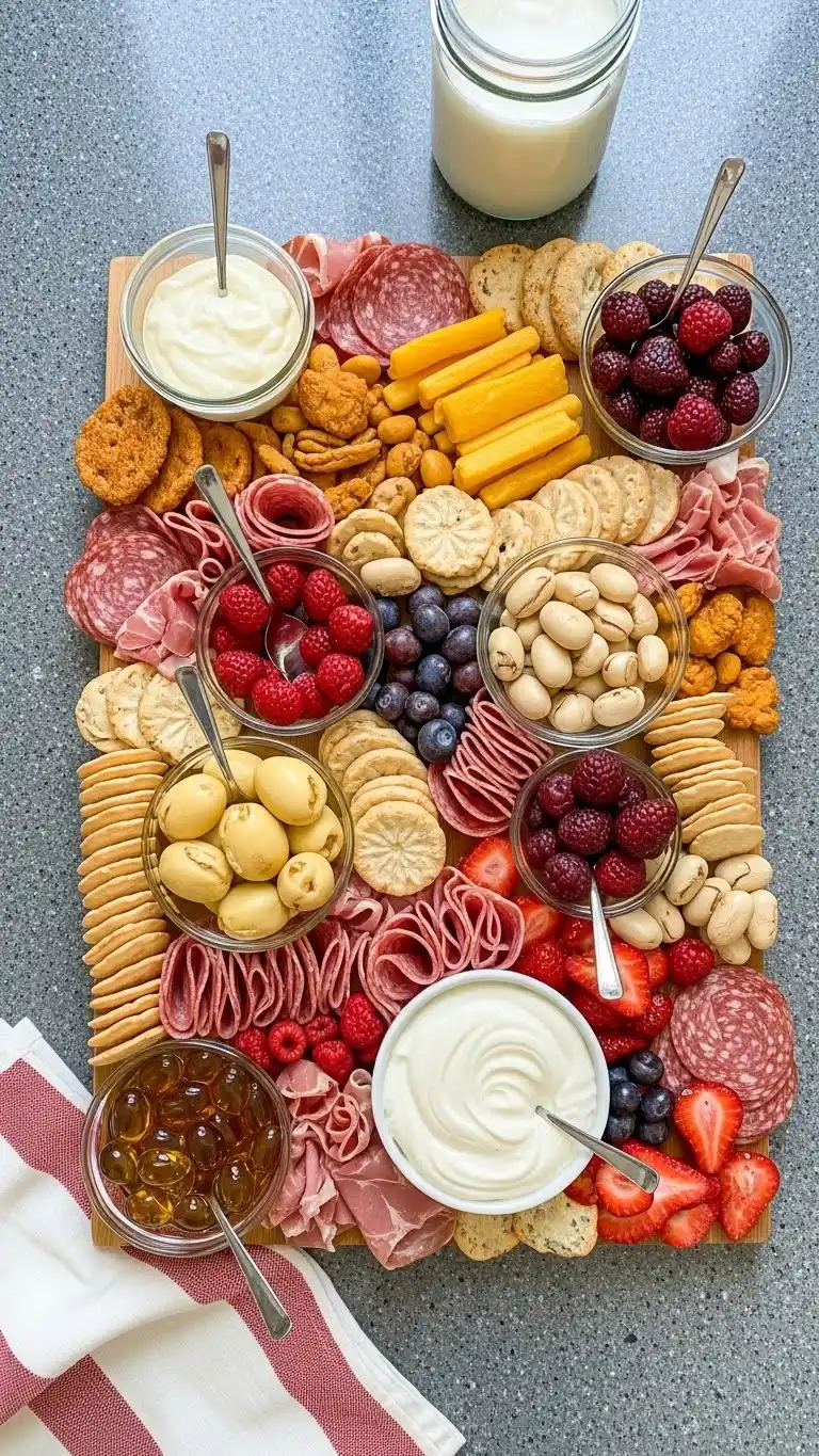 15. Holiday-Morning Breakfast Charcuterie Board Ideas