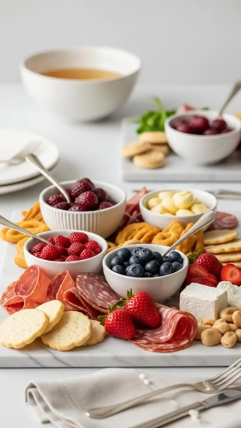 16. Elegant Breakfast Charcuterie Board Ideas