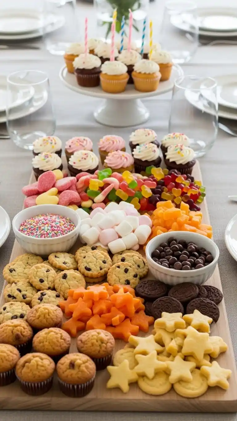 17. Kid-Friendly Birthday Dessert Platter