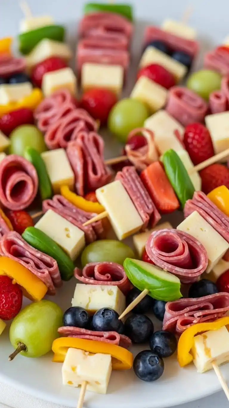 17. No-Cook Charcuterie Kabob Ideas