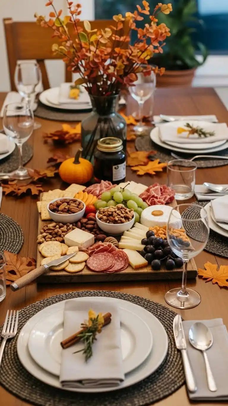 17. Simple Weeknight Fall Charcuterie Board Ideas