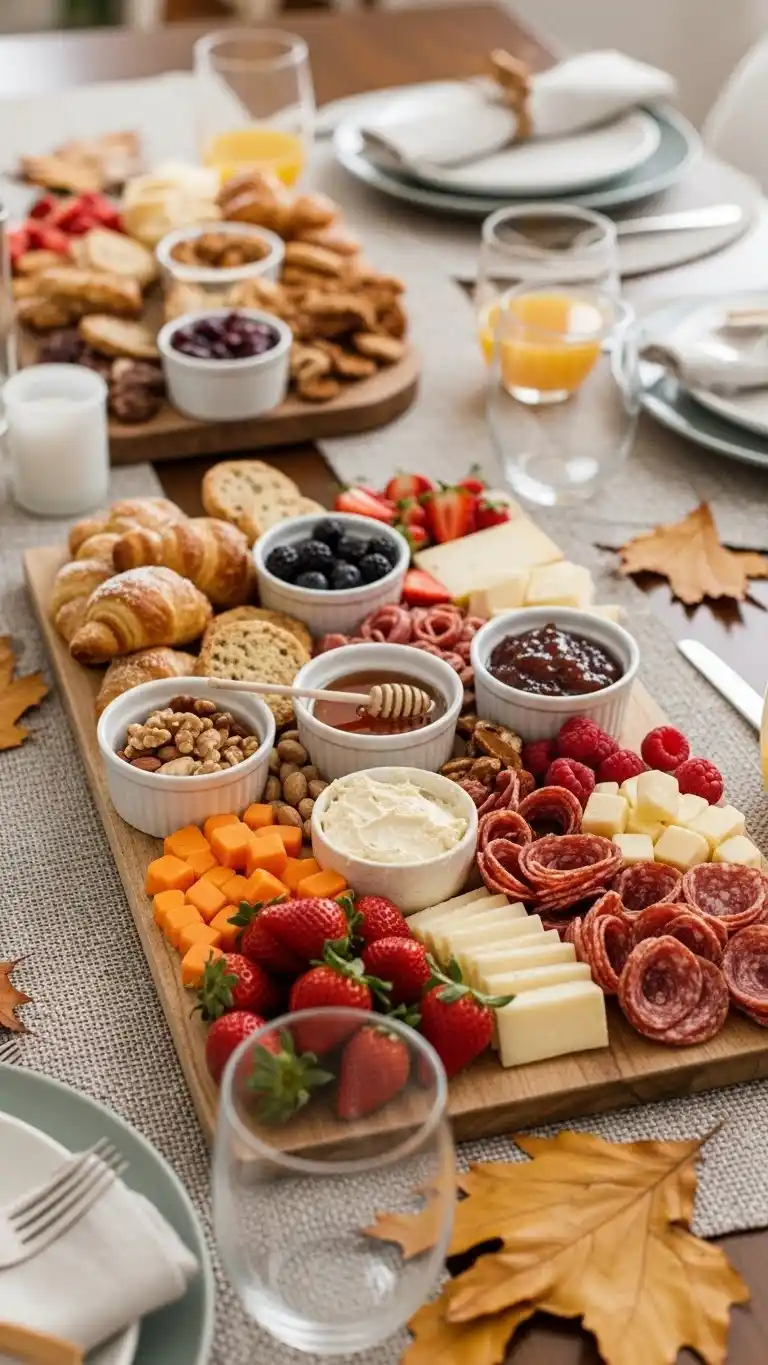 18. Brunch Inspired Fall Charcuterie Board Ideas