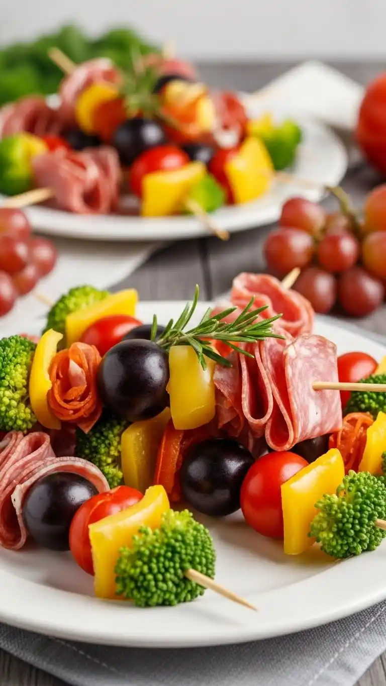 18. Seasonal Produce Charcuterie Kabob Ideas