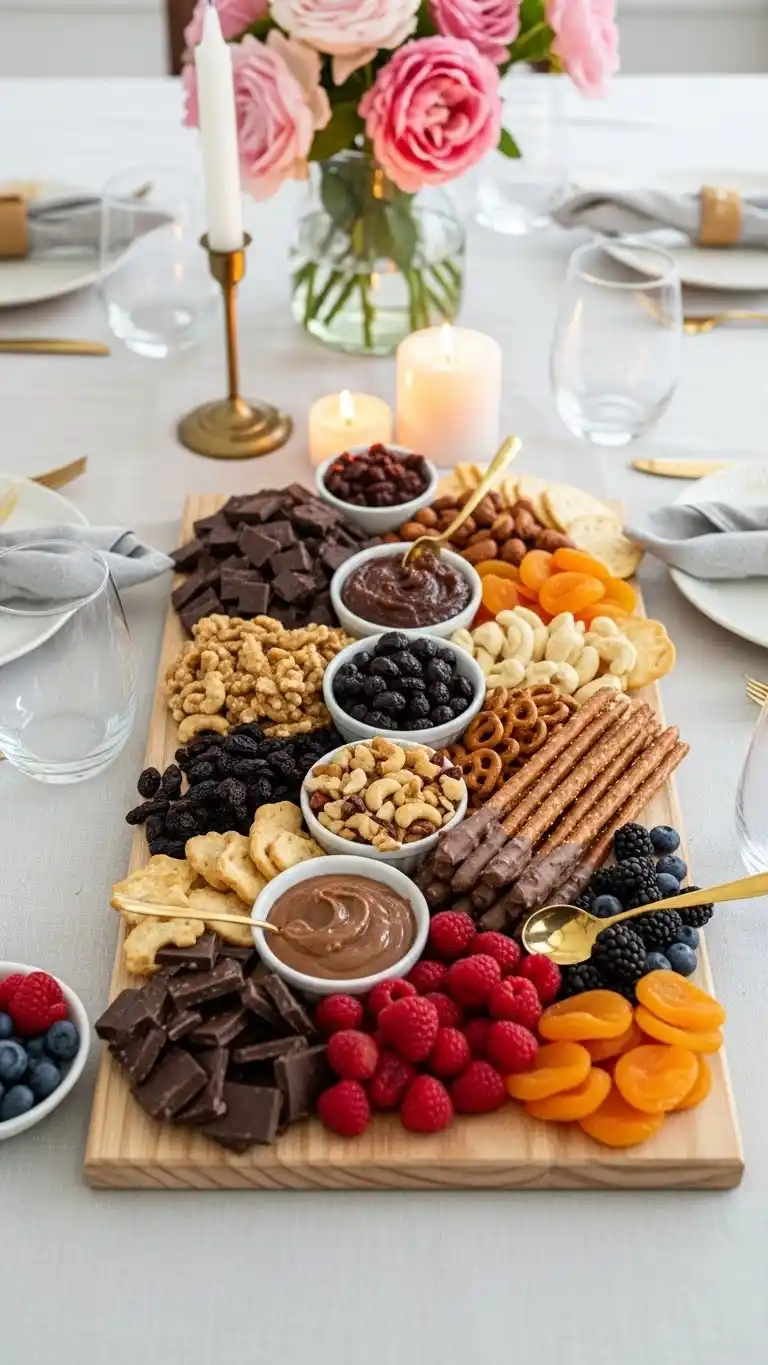 19. Chocolate & Nut Indulgence Board