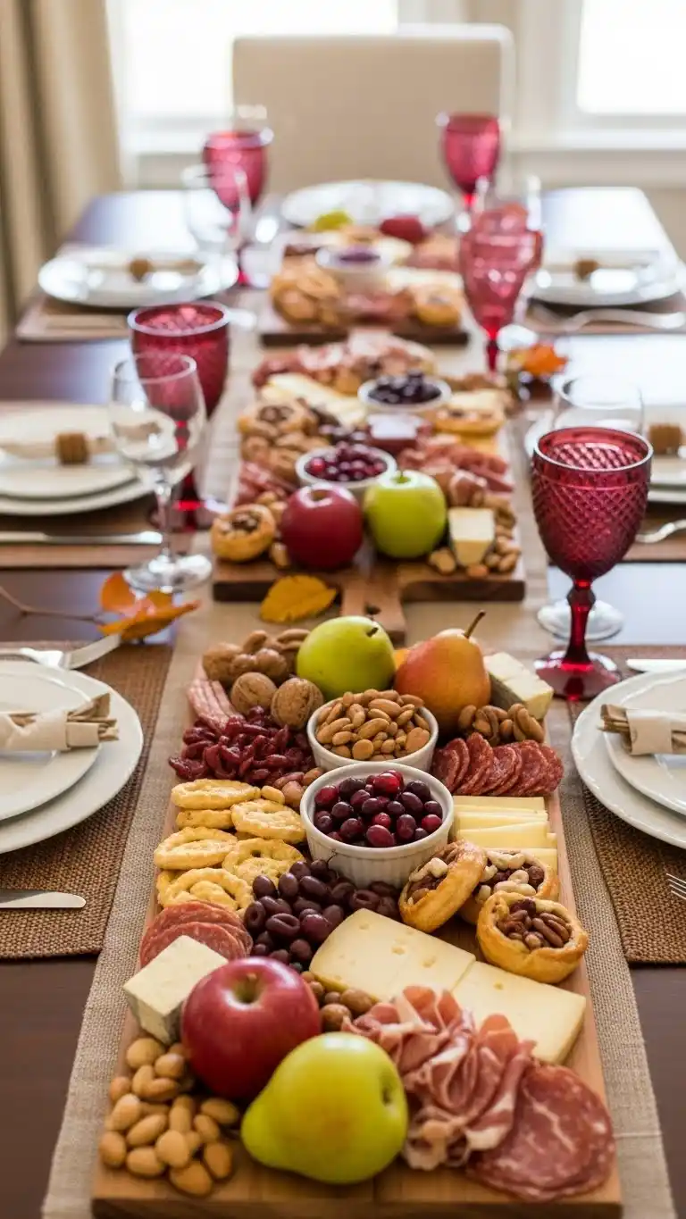 19. Holiday Ready Fall Charcuterie Board Ideas