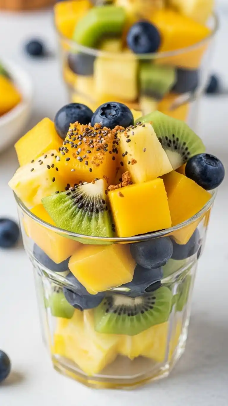 2. Tropical Fruit Charcuterie Cup