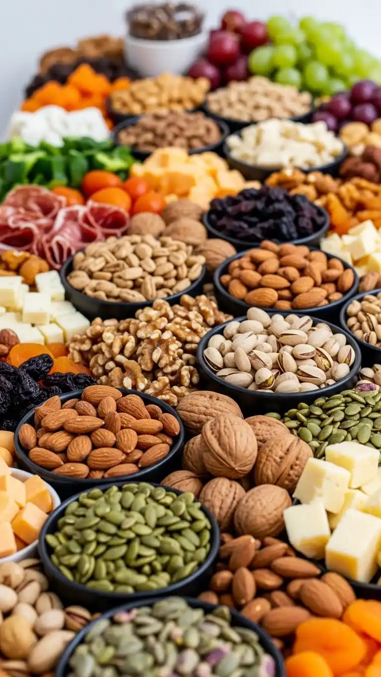 20. Nut and Seed Focused Charcuterie Grazing Table