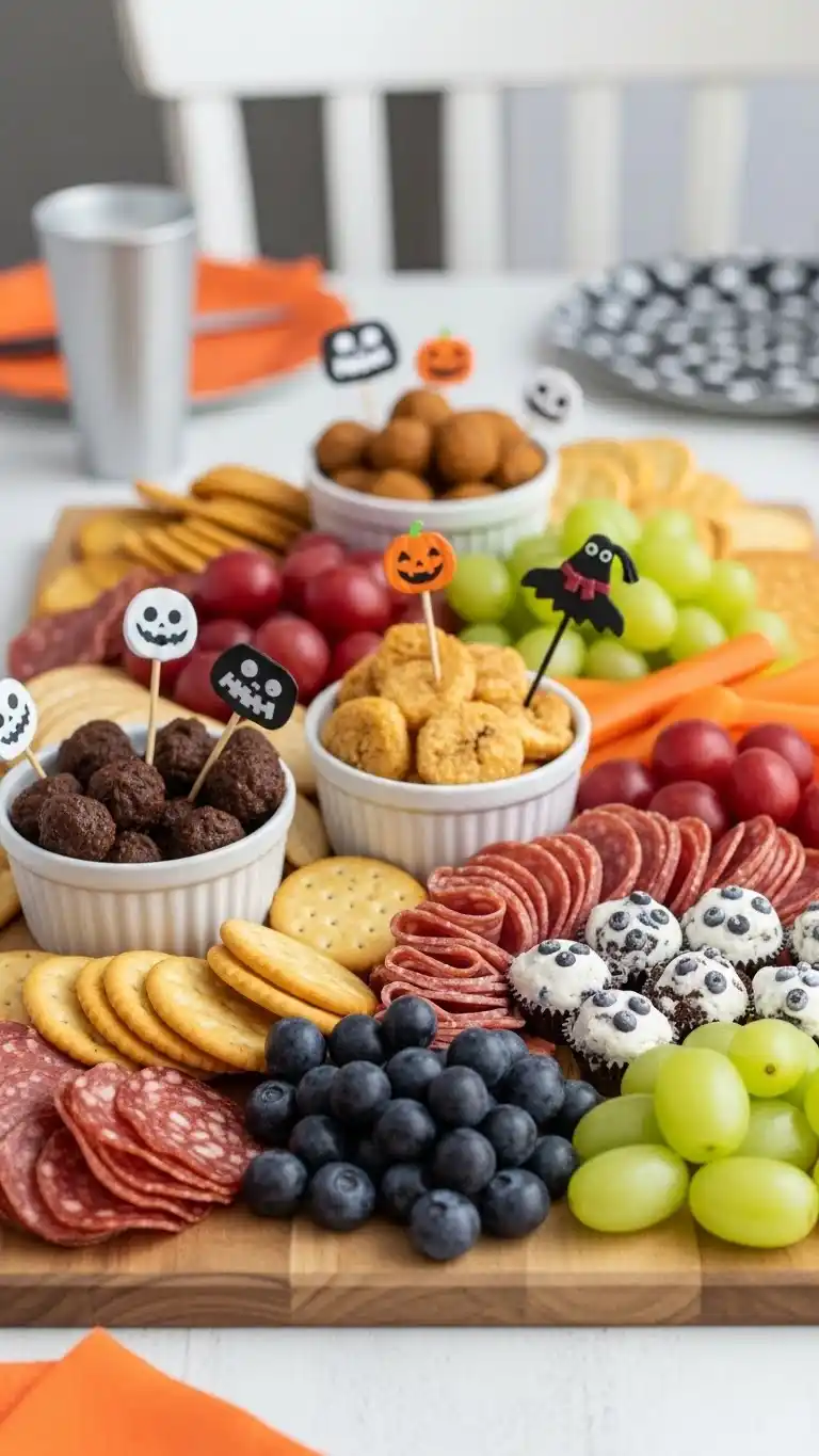 21. Last-Minute Halloween Charcuterie Board Ideas