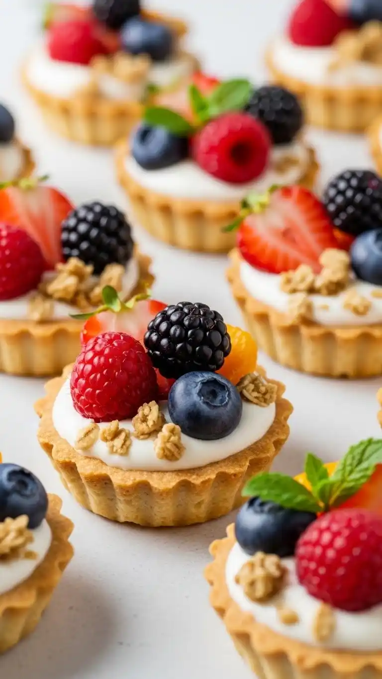 26. Mini Fruit Tart Charcuterie Cup