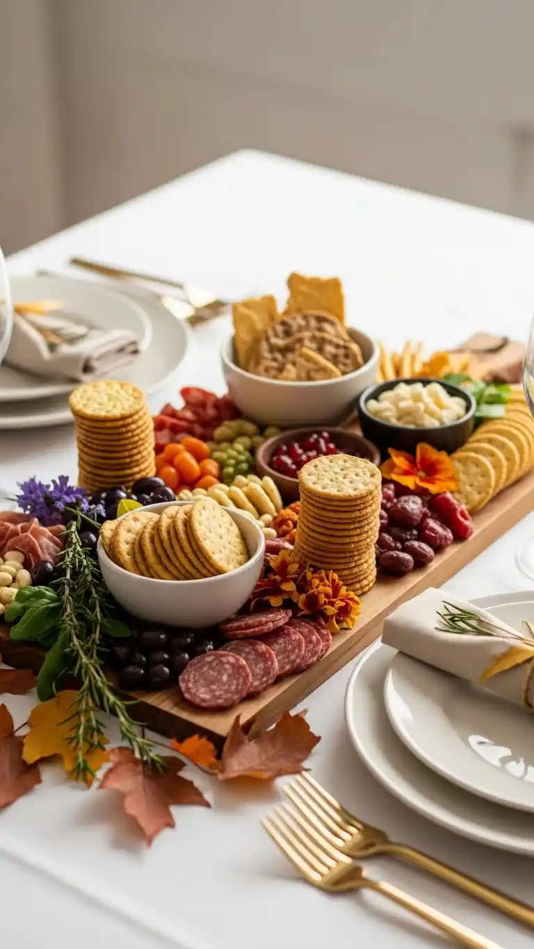 27. Styling Tricks That Instantly Elevate Fall Charcuterie Board Ideas