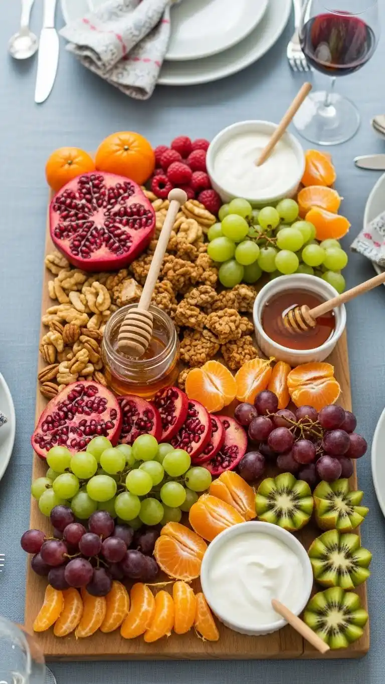 3. Fruity Christmas Celebration Board