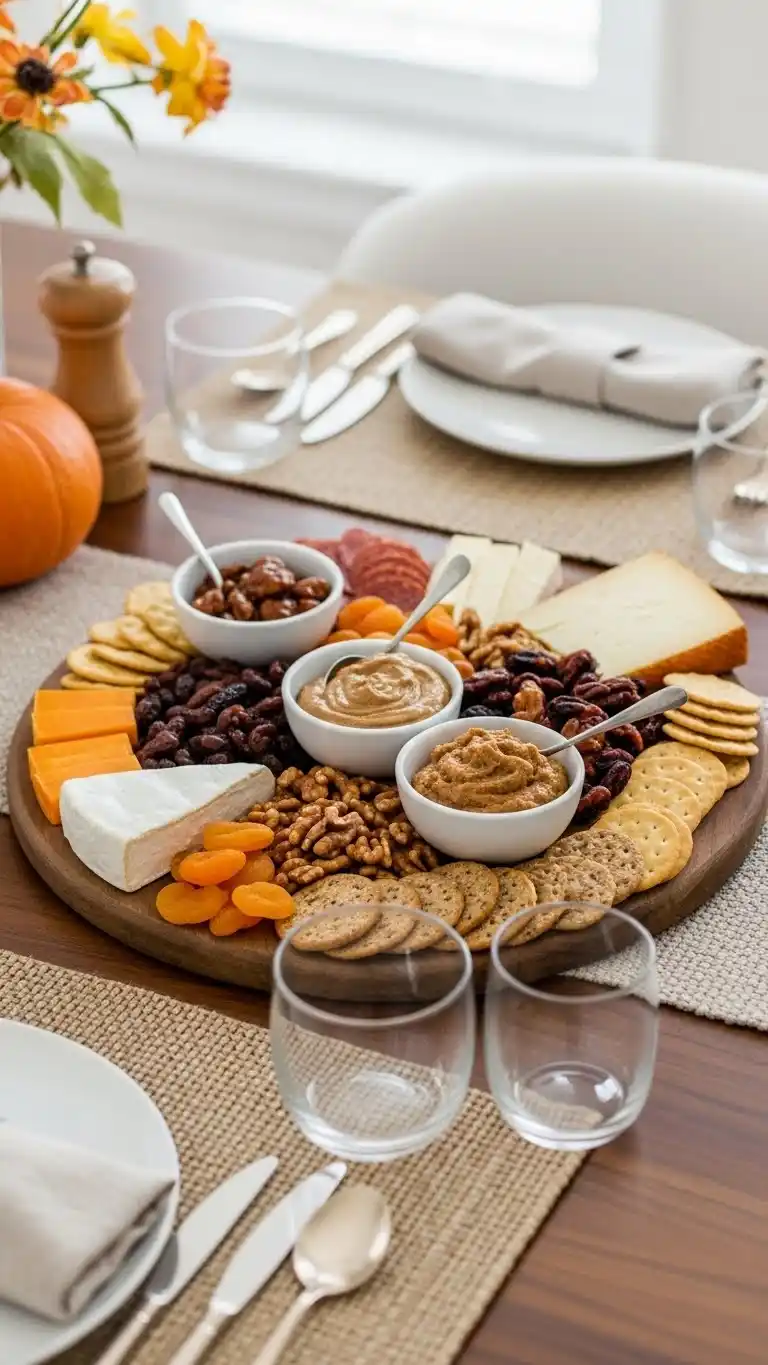 4. Maple and Nut Lover’s Fall Charcuterie Board Ideas