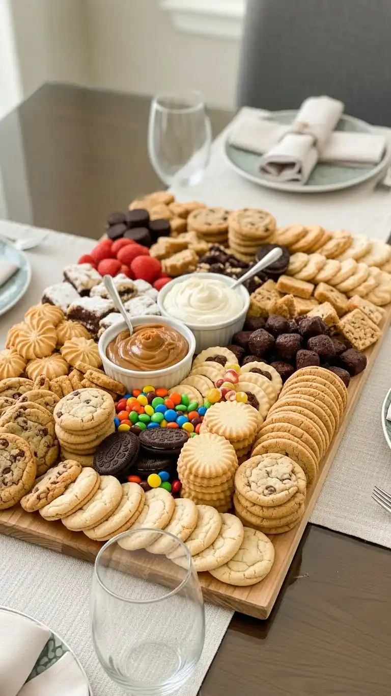6. Cookie Lover’s Loaded Dessert Platter