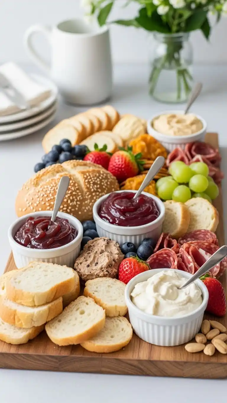 6. Sweet-Focused Breakfast Charcuterie Board Ideas