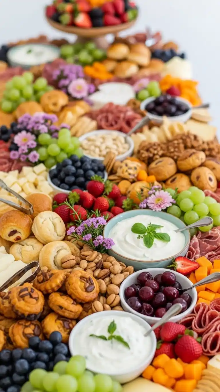 8. Brunch-Style Charcuterie Grazing Table