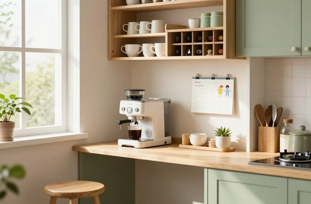 13 Kitchen Corner Ideas for Busy Moms That Spark Joy