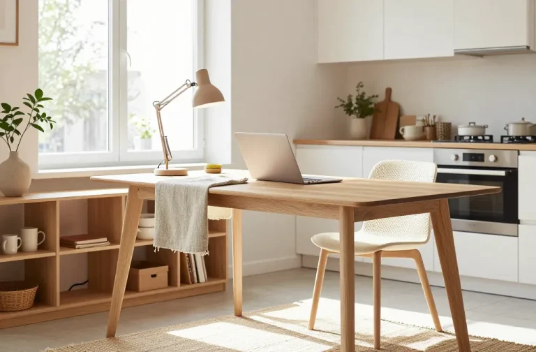 8 Scandinavian Kitchen Table Ideas for Remote Workers That Spark Productivity