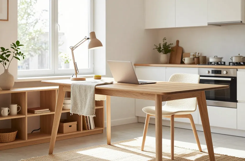 8 Scandinavian Kitchen Table Ideas for Remote Workers That Spark Productivity