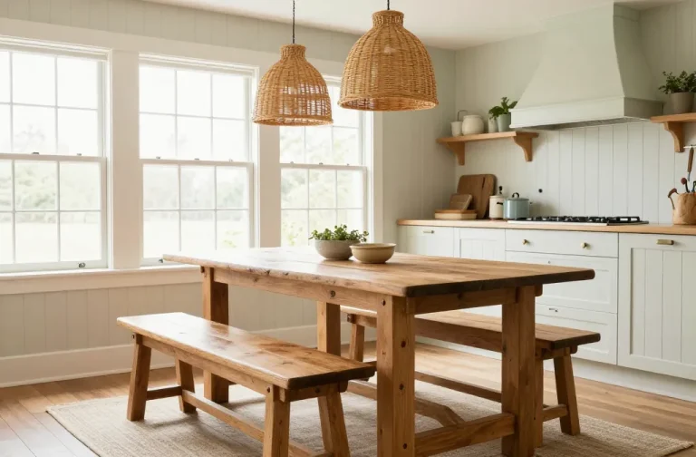 11 Rustic Kitchen Table Ideas for Seniors That Spark Charm