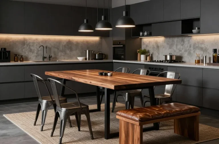 9 Modern Kitchen Table Ideas for Men You’Ll Actually Want to Use