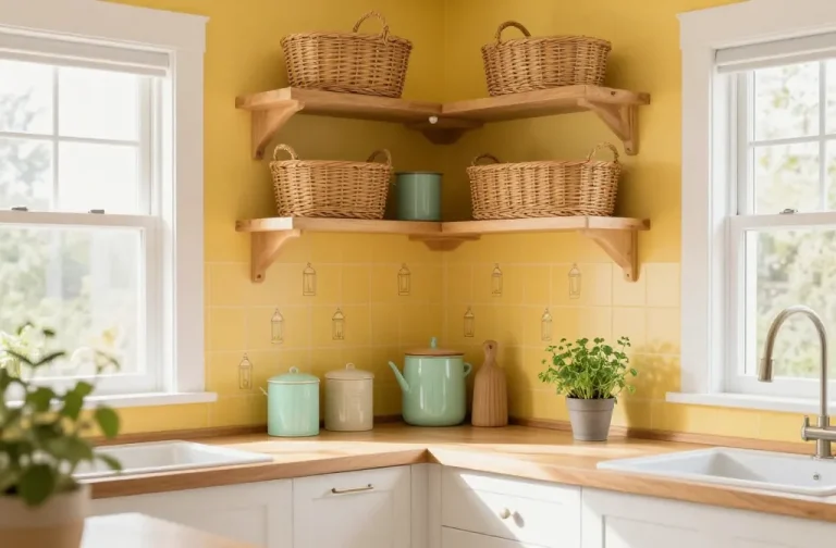 9 Colorful Kitchen Corner Ideas Aesthetic: Bright, Cozy Corners for Small Spaces