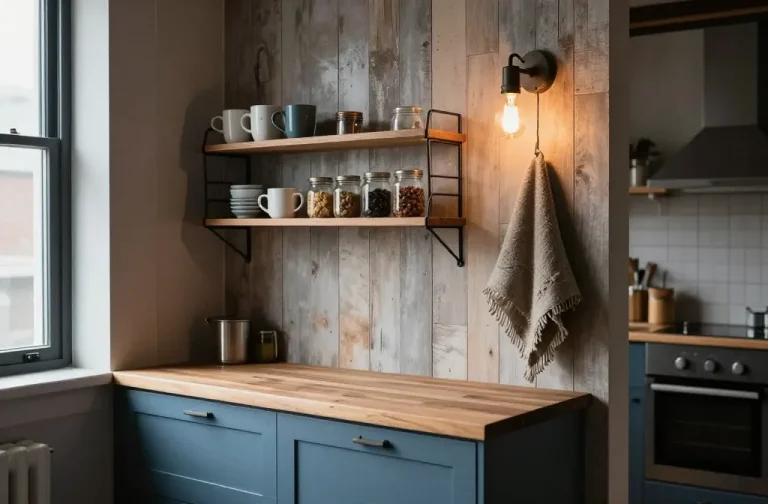10 Industrial Kitchen Corner Ideas Cheap: Tiny Loft Vibe Hacks