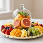 13 Fruit Tray Ideas for Bridal Shower: Edible Art Staples