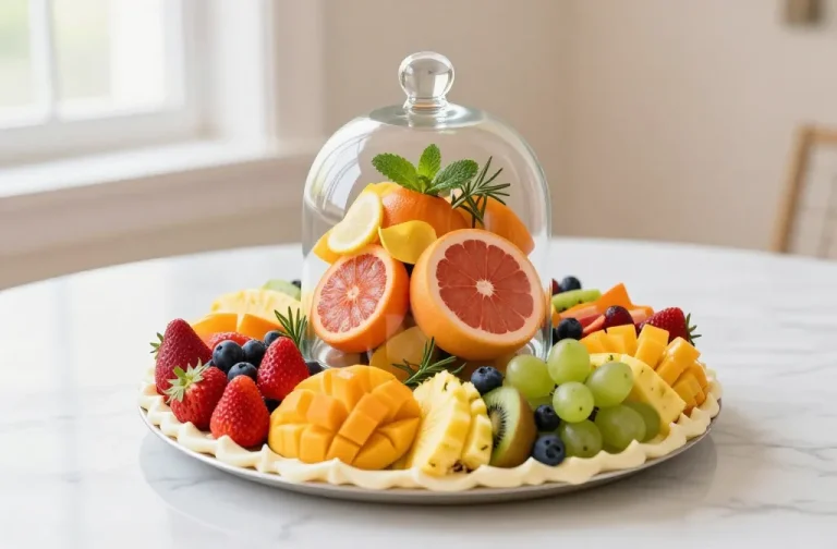 13 Fruit Tray Ideas for Bridal Shower: Edible Art Staples