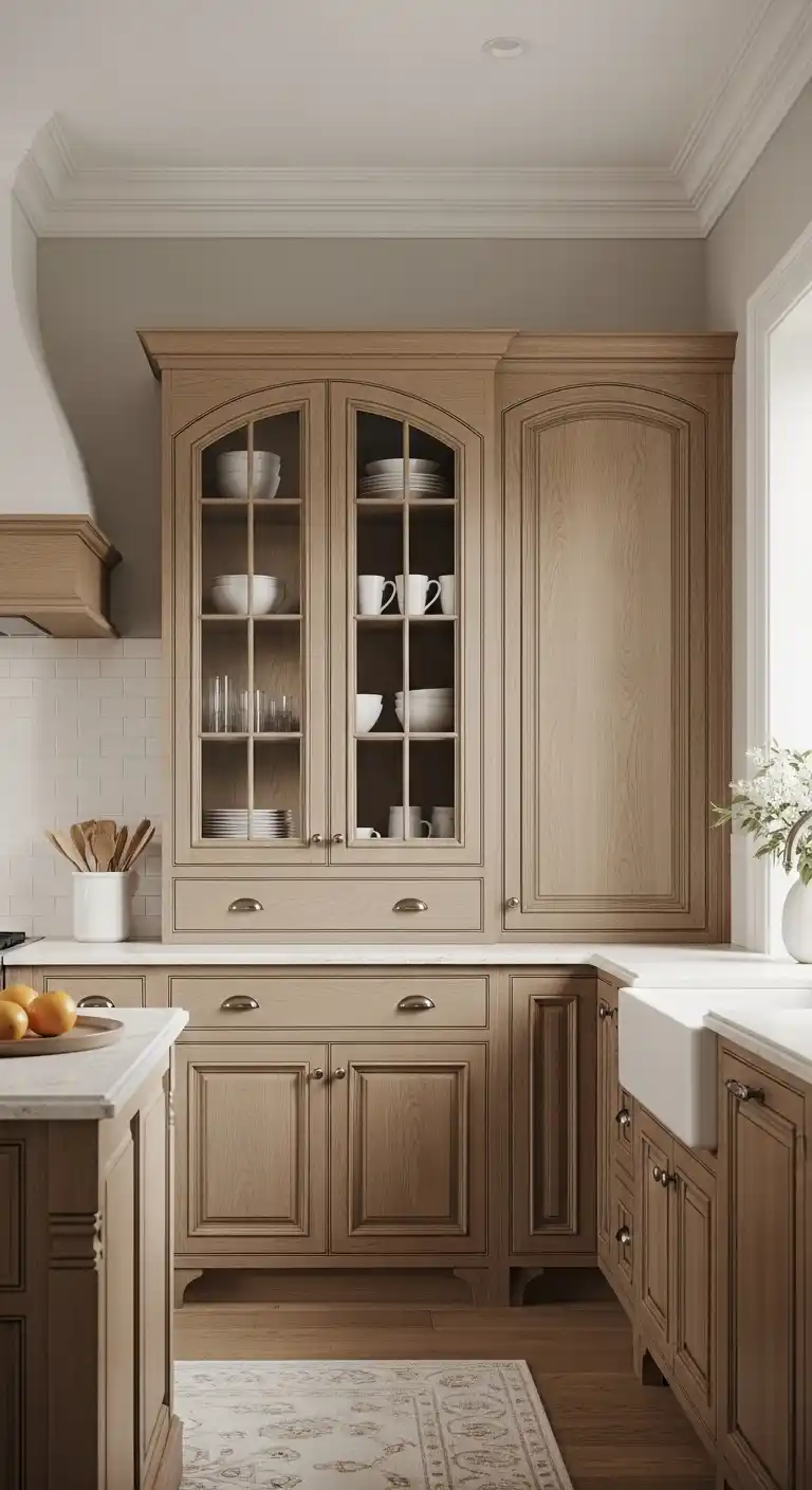 10. Arched Cabinet Doors for Architectural Interest
