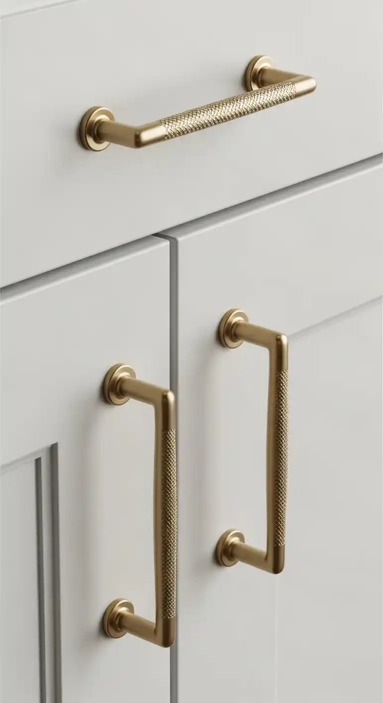 10. Cabinet Hardware Choices for Transitional Kitchens