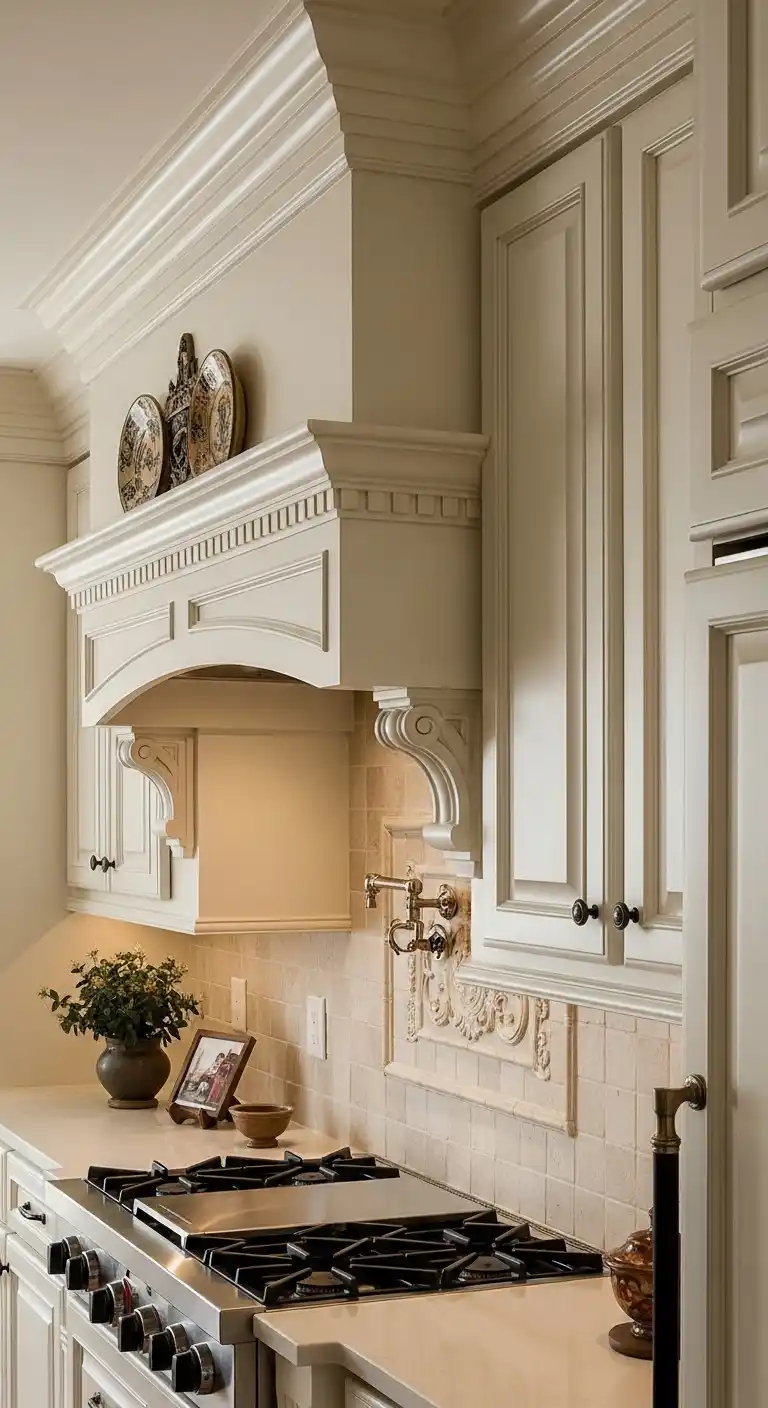 10. Crown Molding and Decorative Accents Adding Regal Touches