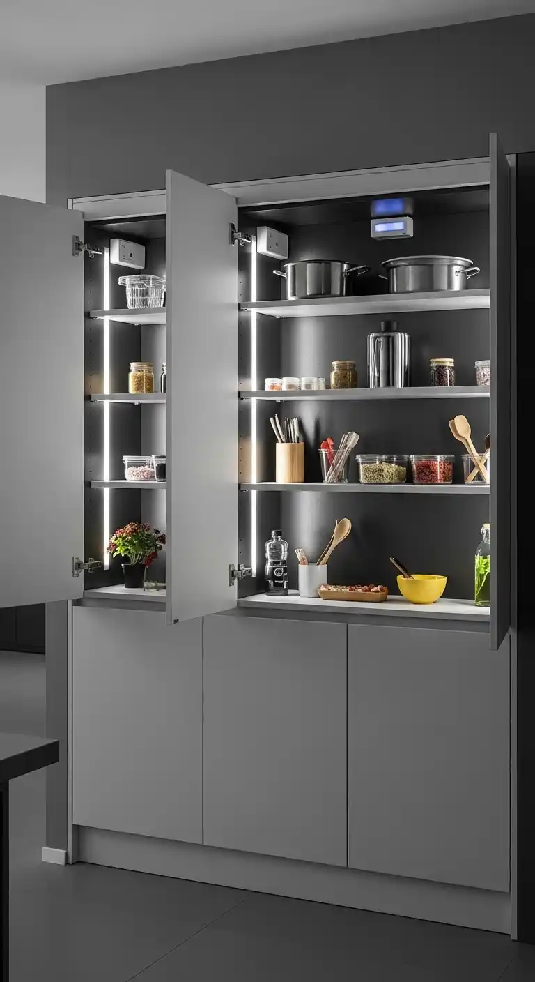 11. Cabinets with Integrated Lighting