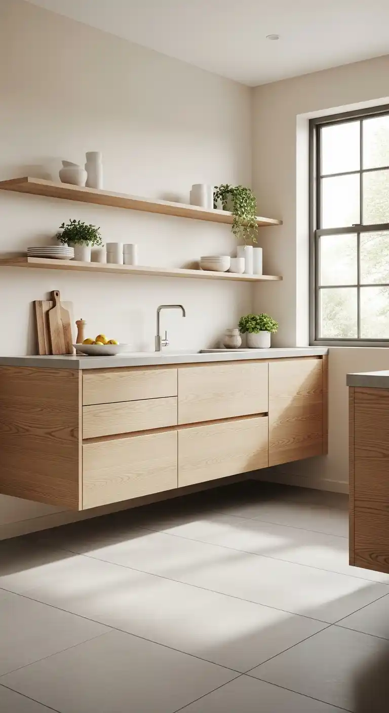 12. Floating Base Cabinets