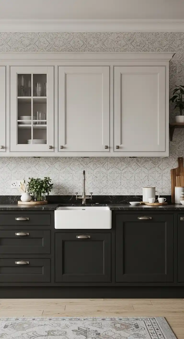 14. Two-Tone Cabinet Designs