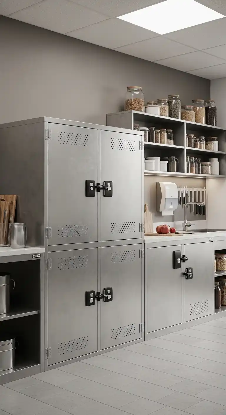 15. Industrial Cabinets with Security Features
