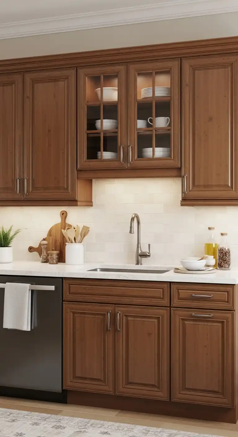 18. Compact Cabinets Designed for Smaller Kitchens