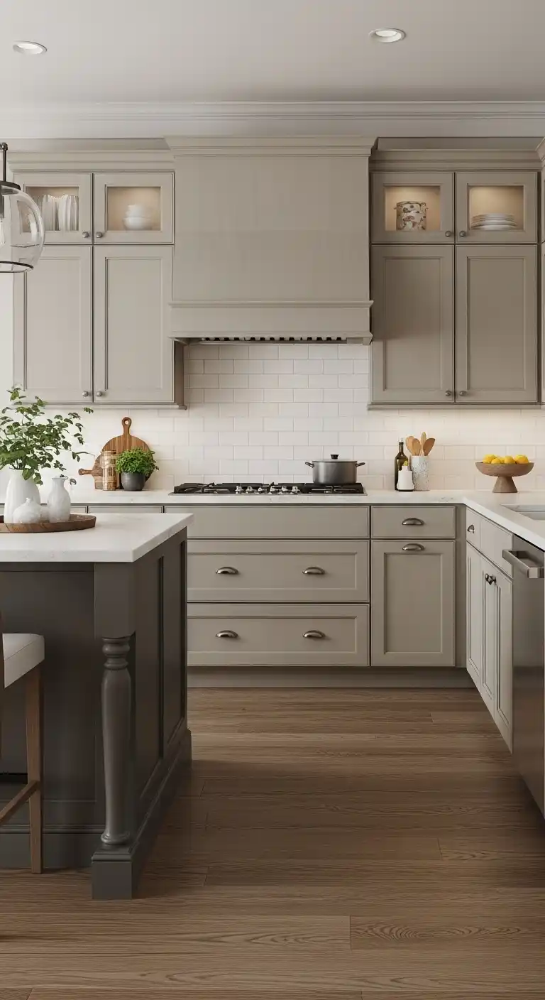 19. Textured Cabinet Finishes for Depth
