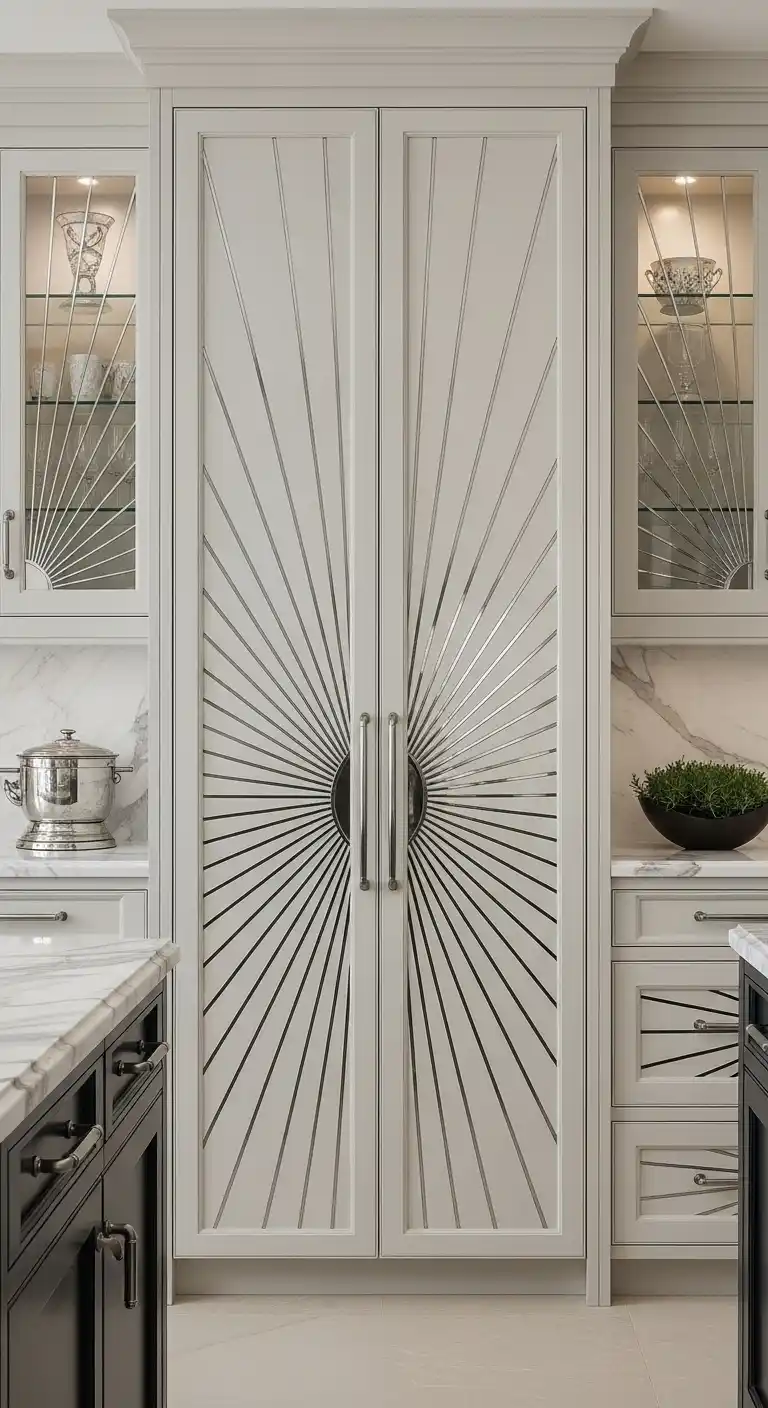 2. Sunburst Door Inlays