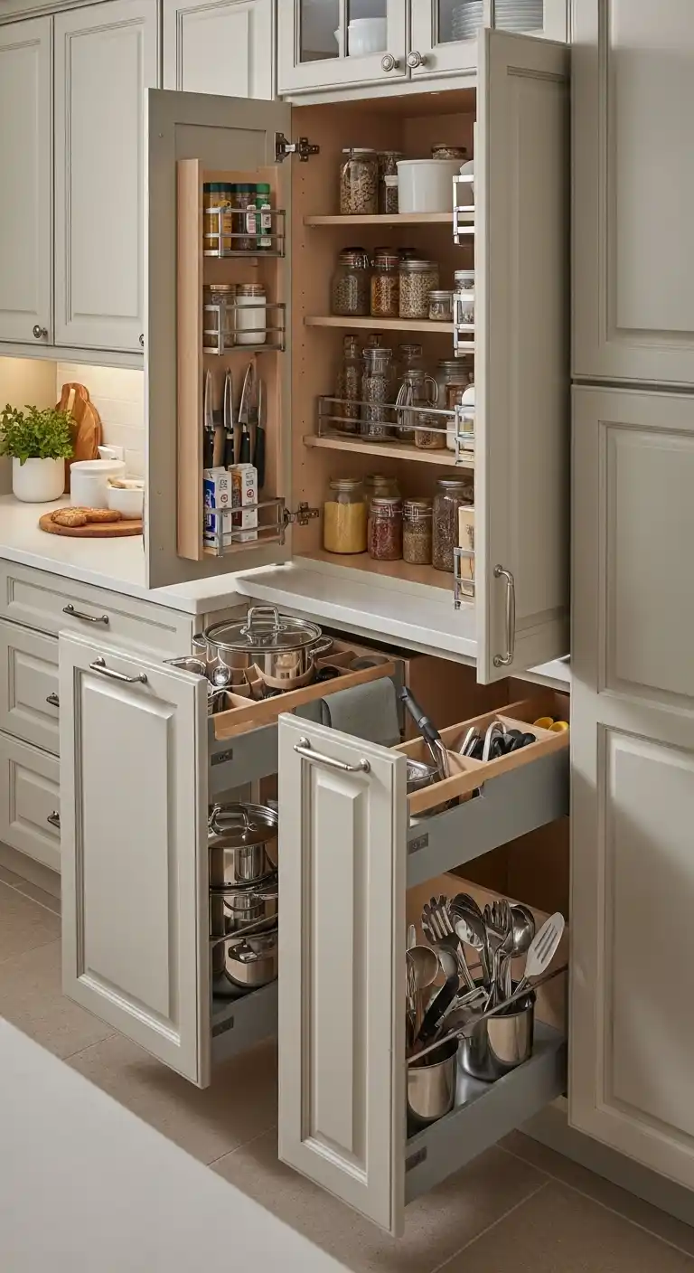 22. Cabinet Organization Systems for Efficiency