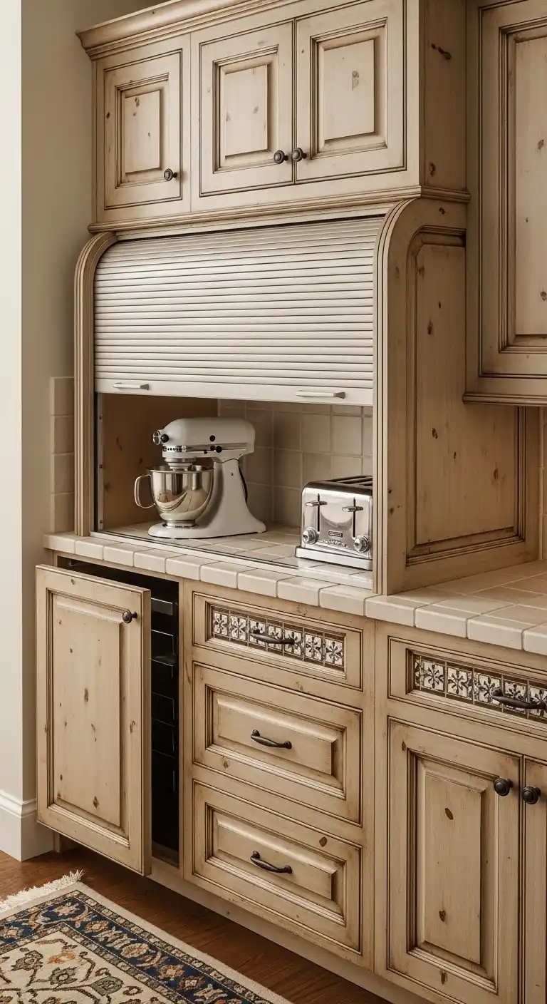 26. Hidden Appliance Garages