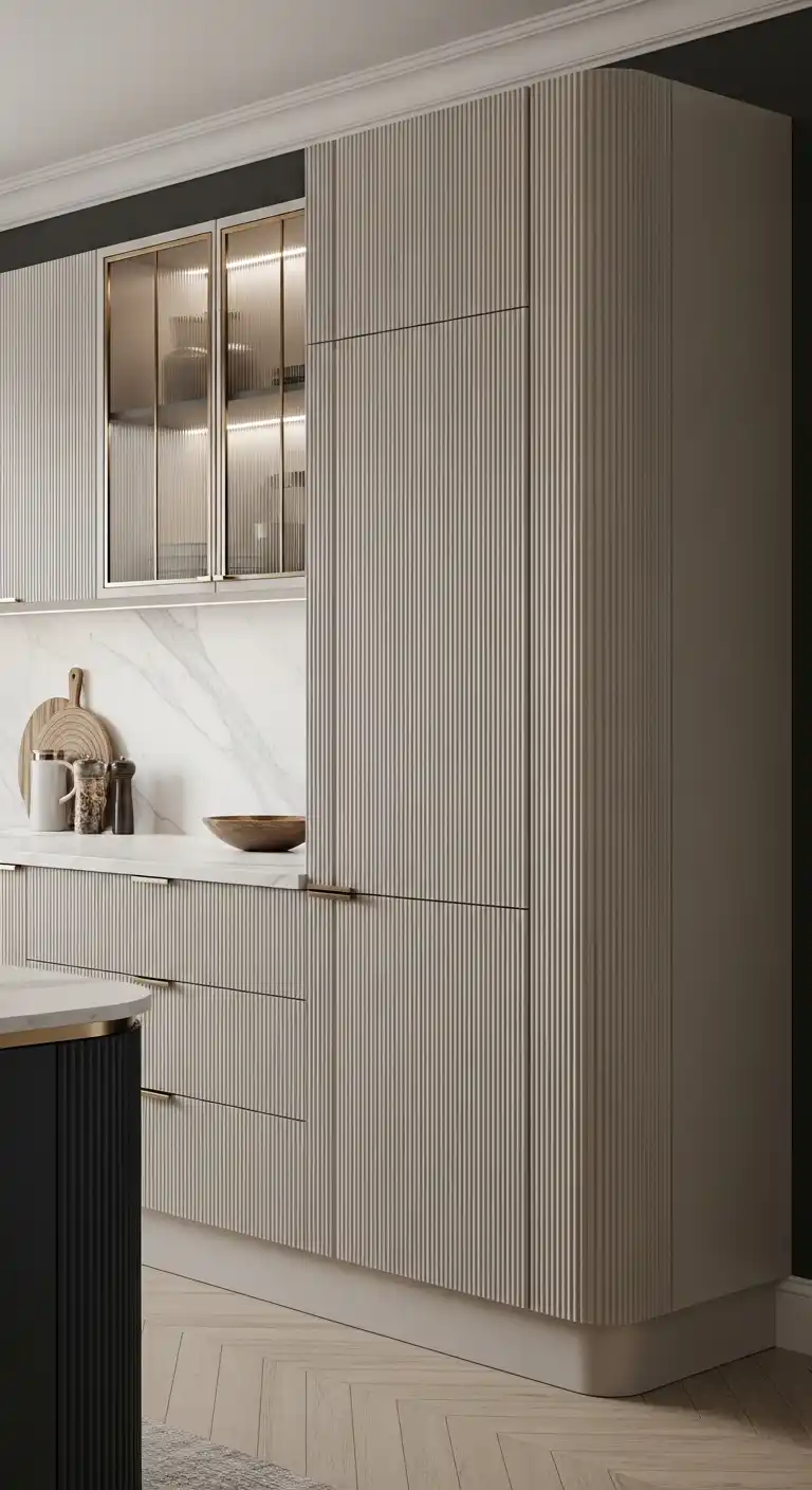 29. Cabinets with Vertical Fluting