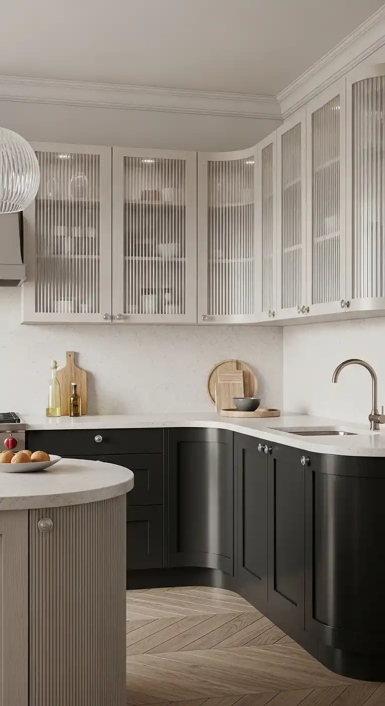 9. Curved Cabinet Fronts