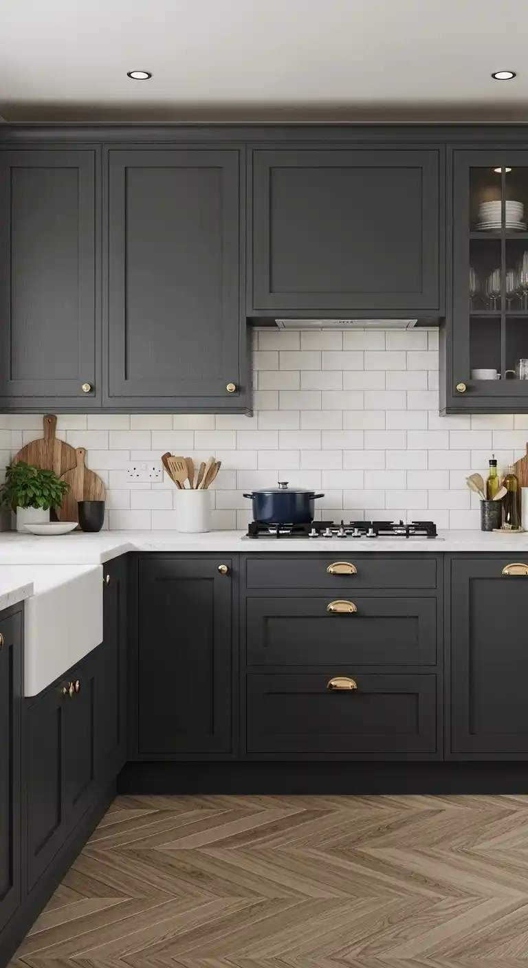 Choosing the Right Colors for Moody Kitchen Cabinets
