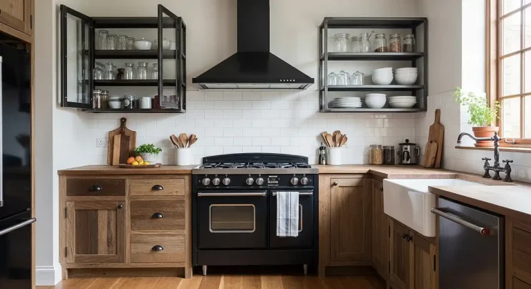 Industrial Kitchen Cabinets Ideas