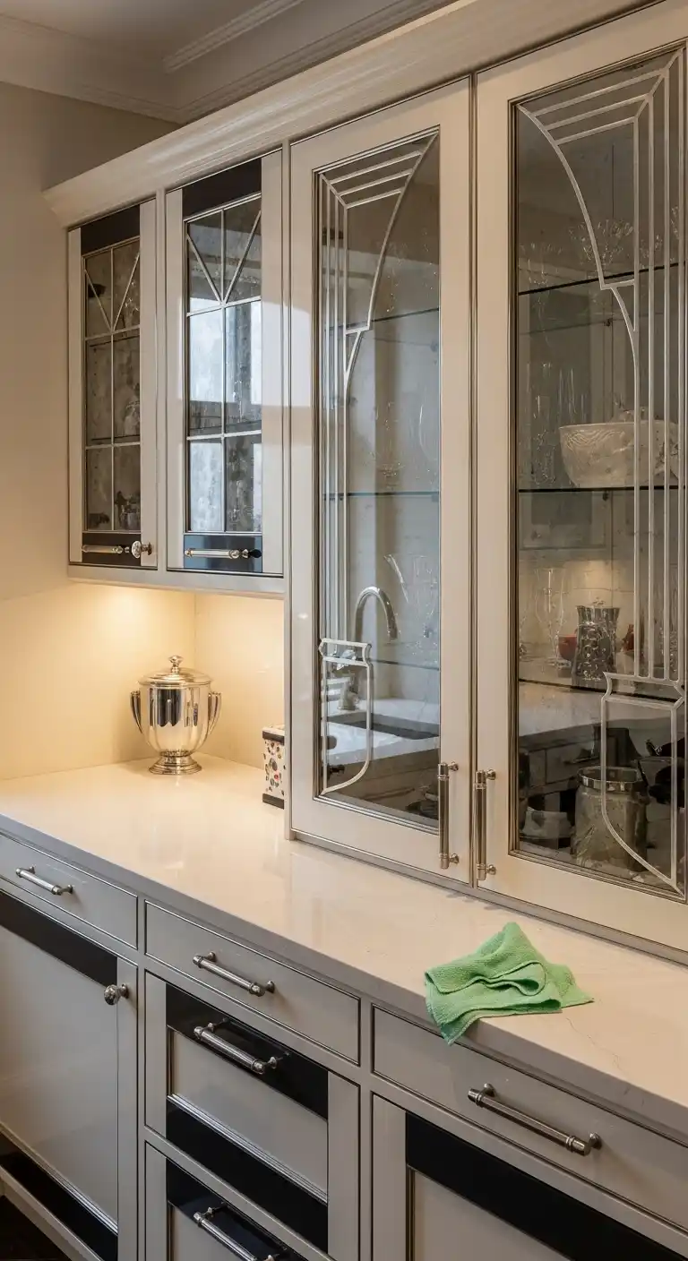 Maintenance Tips for Art Deco Kitchen Cabinets