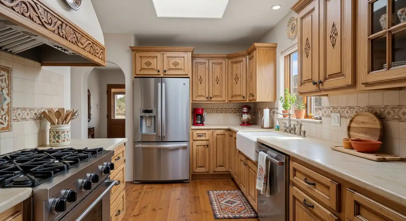Southwestern Kitchen Cabinets Ideas