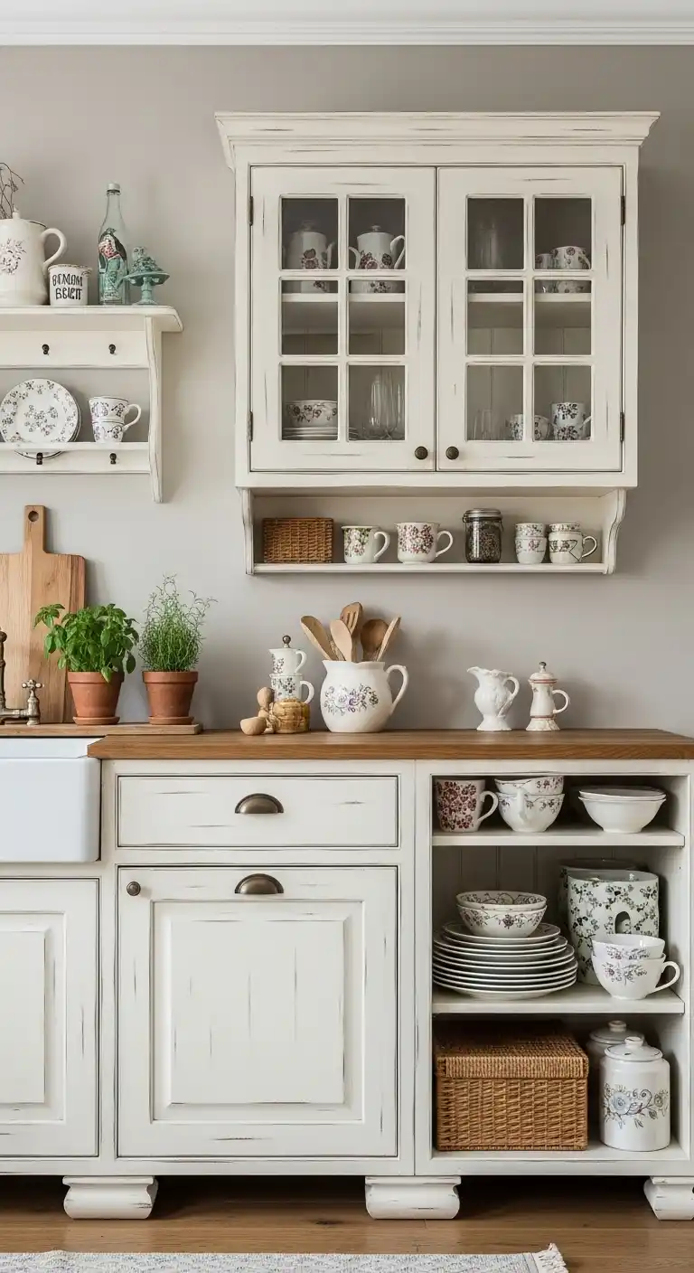 Unique Tips for Styling Shabby Chic Cabinets