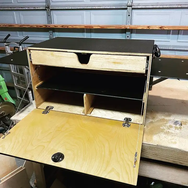 Build a Drop-Down Kitchen Box for Anything That Doesn't Live Inside