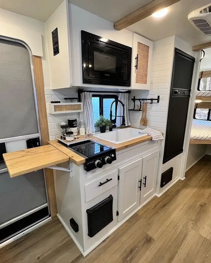 Use the Exterior Access Hatch for Bulky Overflow